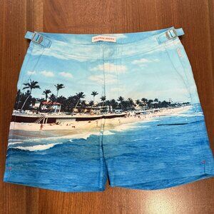 Orlebar Brown - Bulldog Swimsuit - Down Palm Beach - 30 - BNWOT